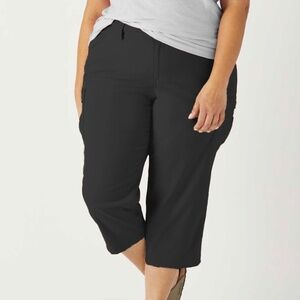 Duluth - Dry On The Fly Mid Rise Lightweight Pocket Capri Pant Black - 20W